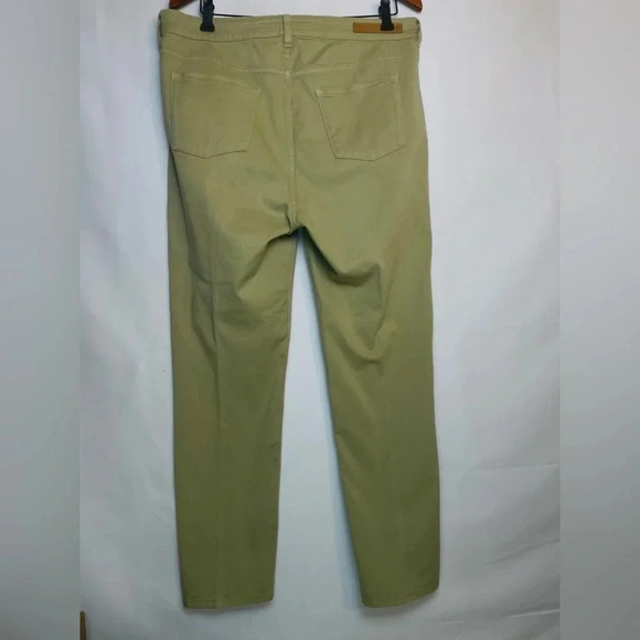 Escada Sport Jeans Julie Straight Leg Olive Green Women Size 40 - Picture 4 of 10